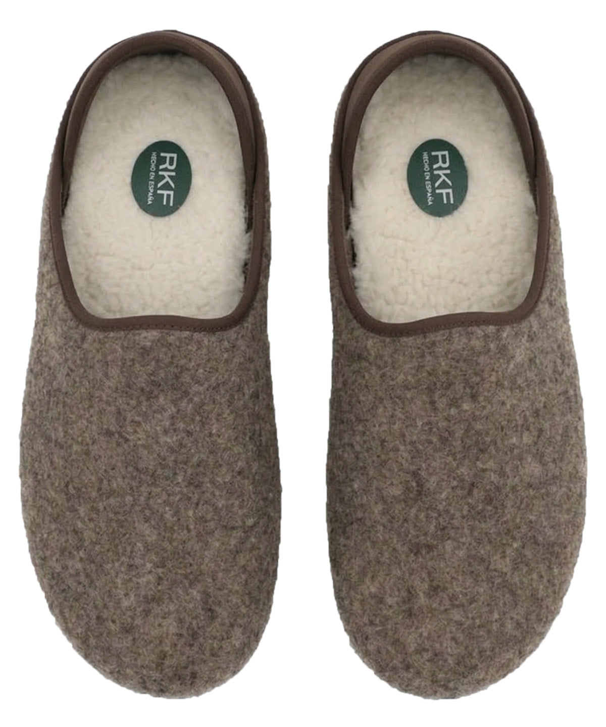 Pantufla Fibras Recicladas Unisex Rkf Slipper Abis Café Rockford