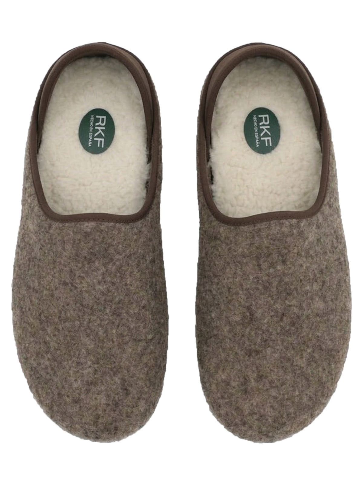 Pantufla Fibras Recicladas Unisex Rkf Slipper Abis Café Rockford