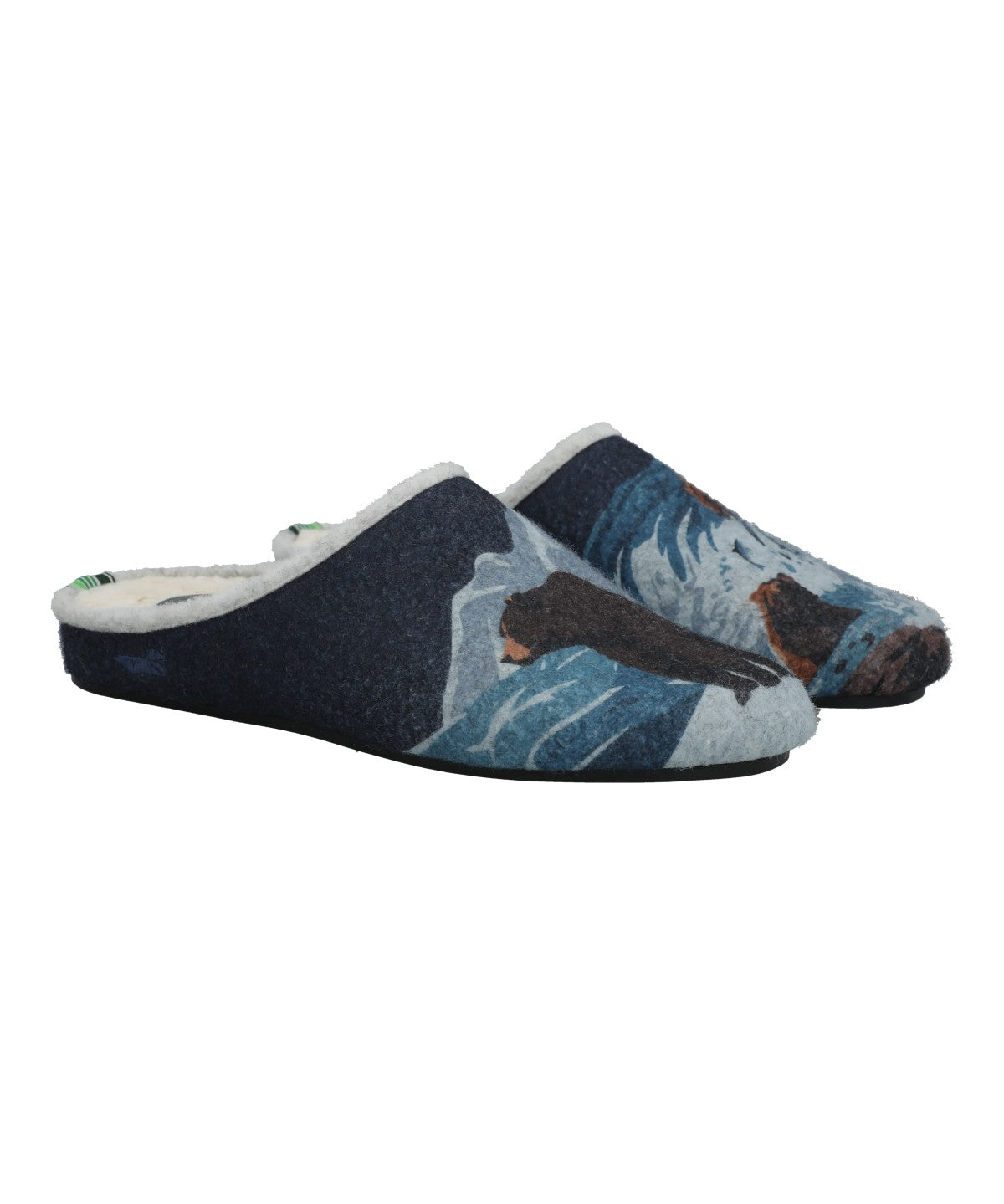 Pantufla Fibras Recicladas Unisex Rkf Slipper Bear Azul Rockford