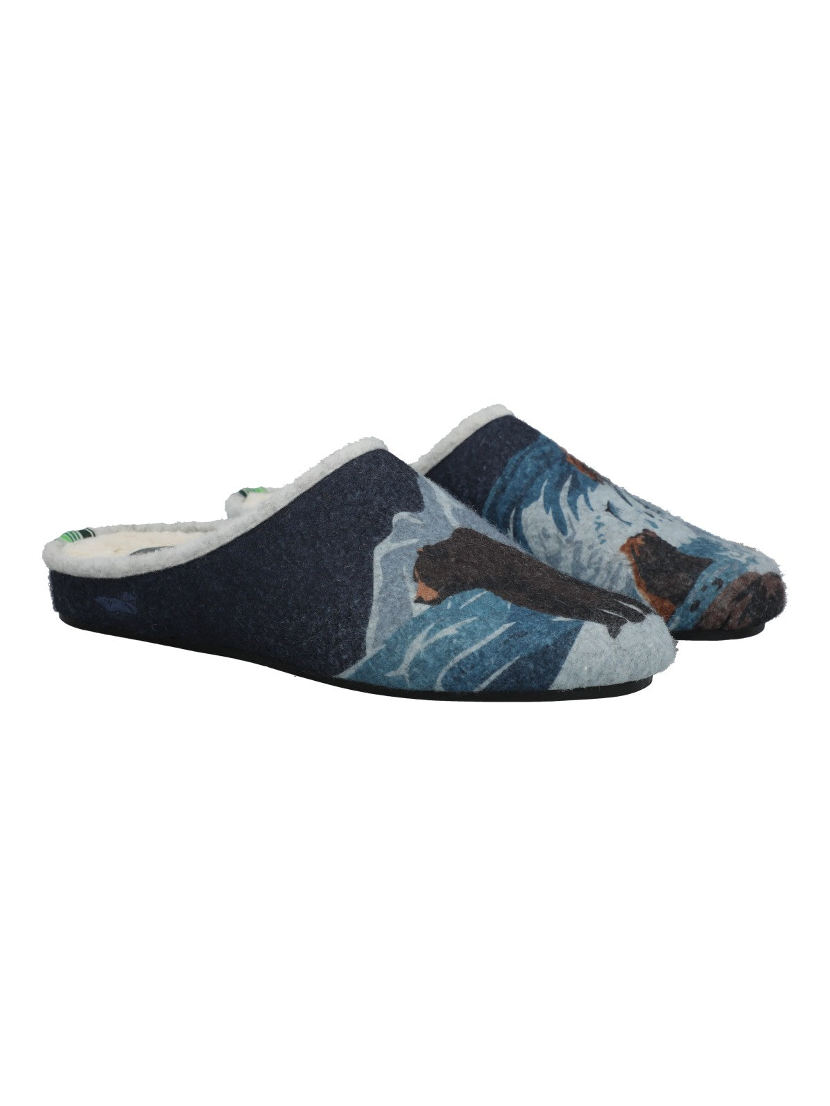 Pantufla Fibras Recicladas Unisex Rkf Slipper Bear Azul Rockford