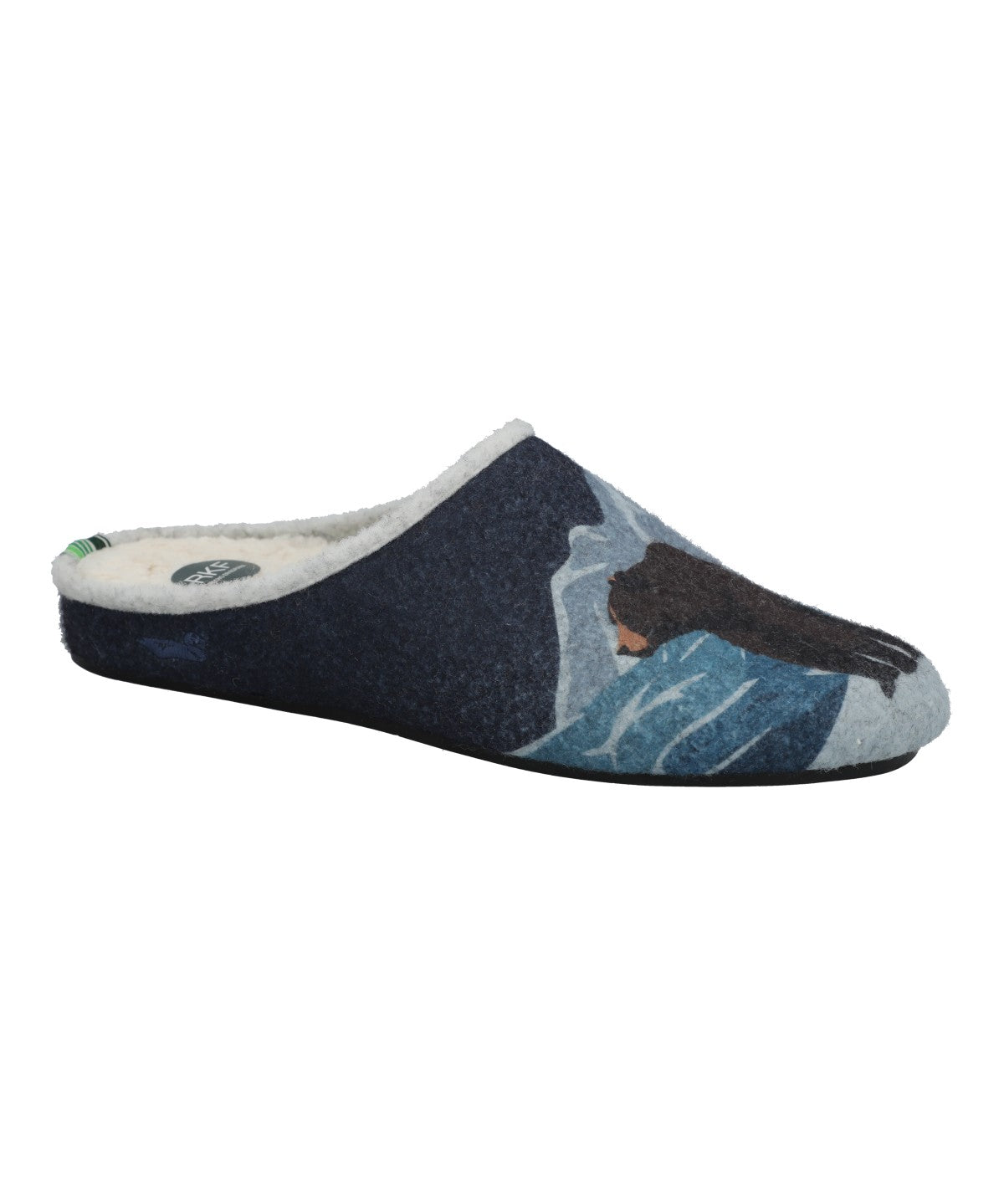 Pantufla Fibras Recicladas Unisex Rkf Slipper Bear Azul Rockford