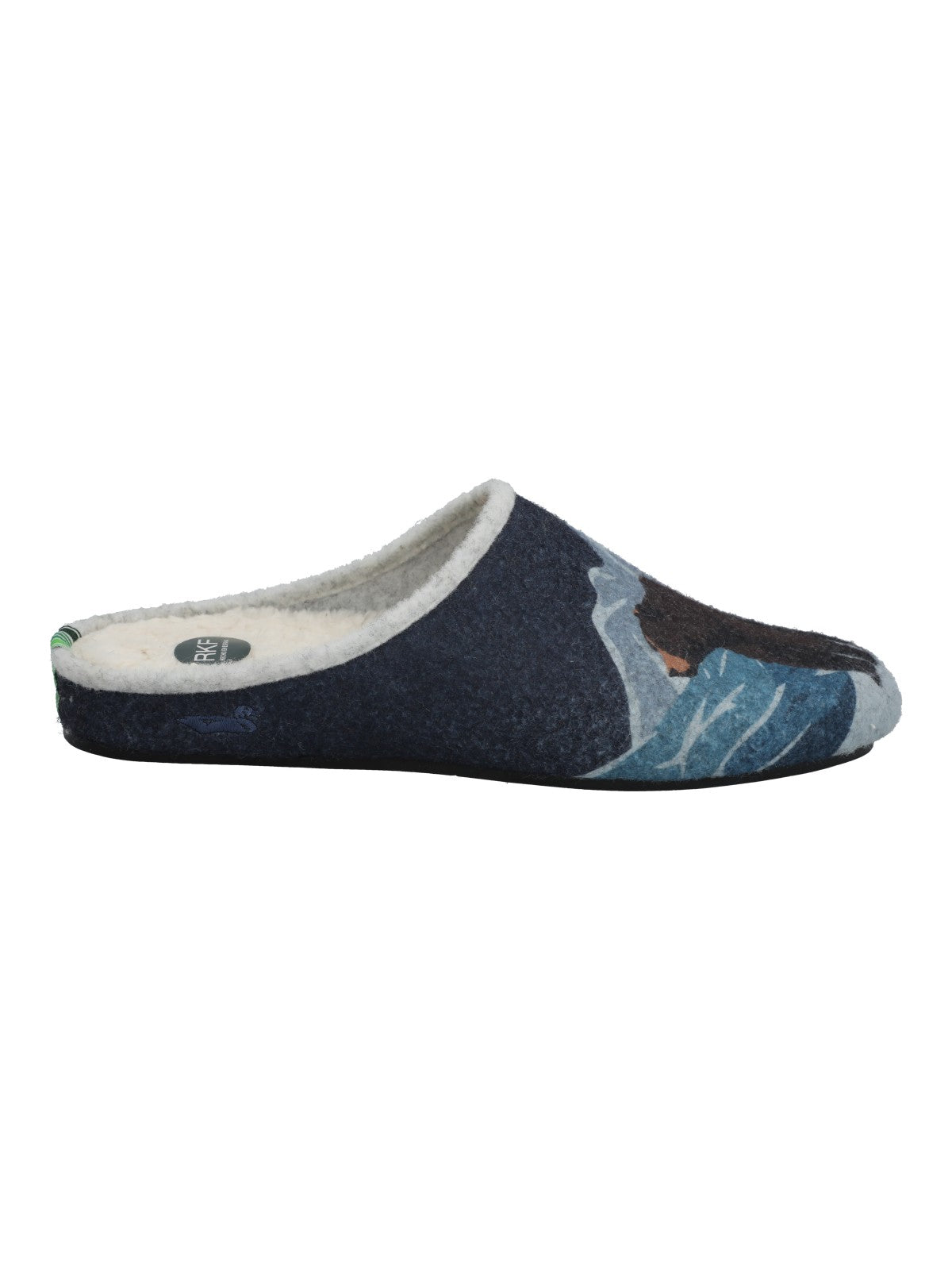 Pantufla Fibras Recicladas Unisex Rkf Slipper Bear Azul Rockford