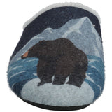 Pantufla Fibras Recicladas Unisex Rkf Slipper Bear Azul Rockford