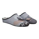 Pantufla Fibras Recicladas Unisex Rkf Slipper Wolf Gris Rockford