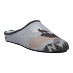 Pantufla Fibras Recicladas Unisex Rkf Slipper Wolf Gris Rockford