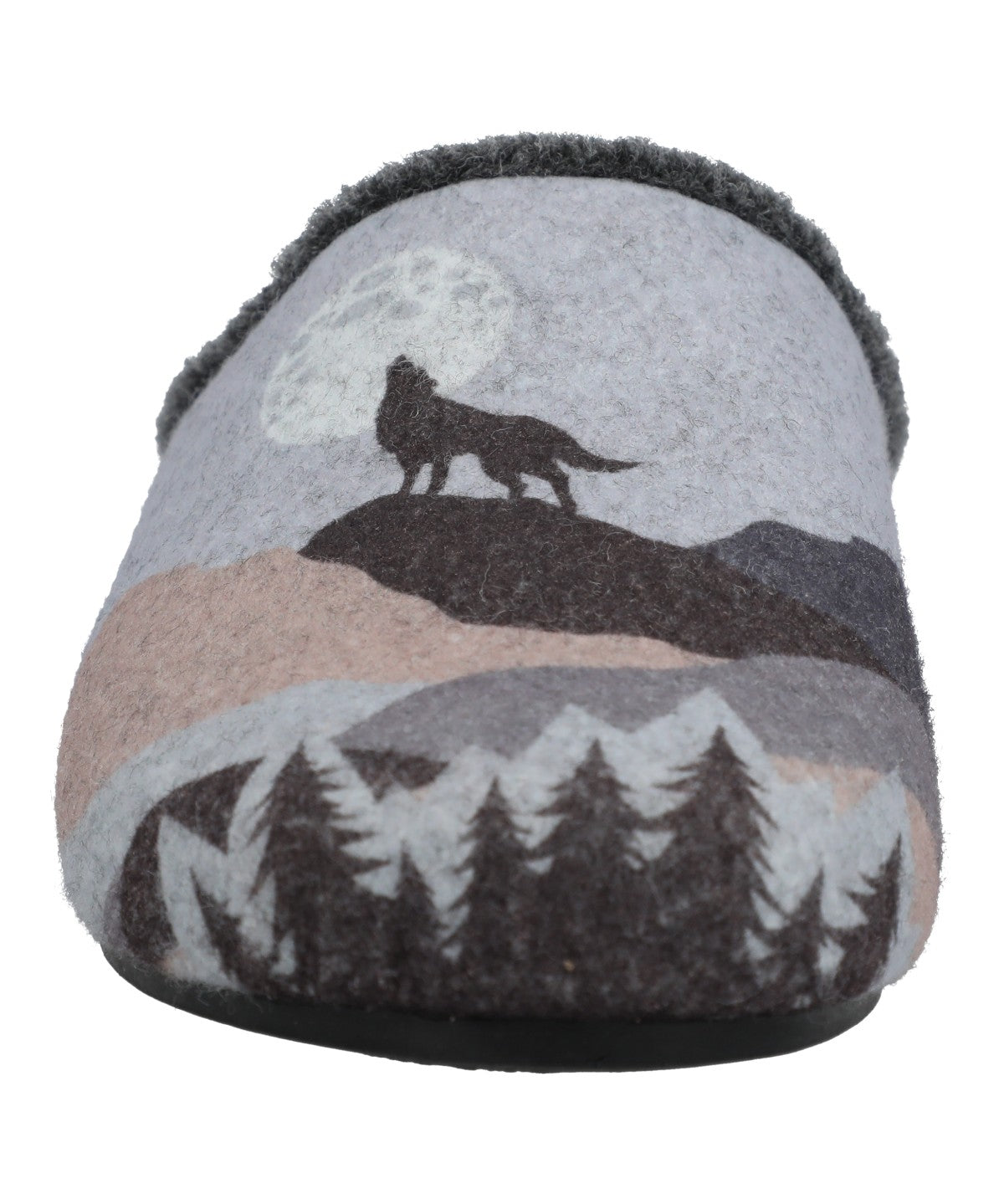 Pantufla Fibras Recicladas Unisex Rkf Slipper Wolf Gris Rockford