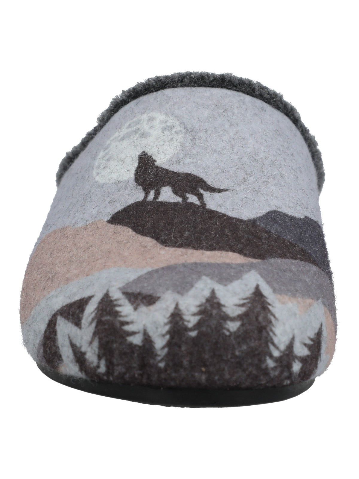 Pantufla Fibras Recicladas Unisex Rkf Slipper Wolf Gris Rockford