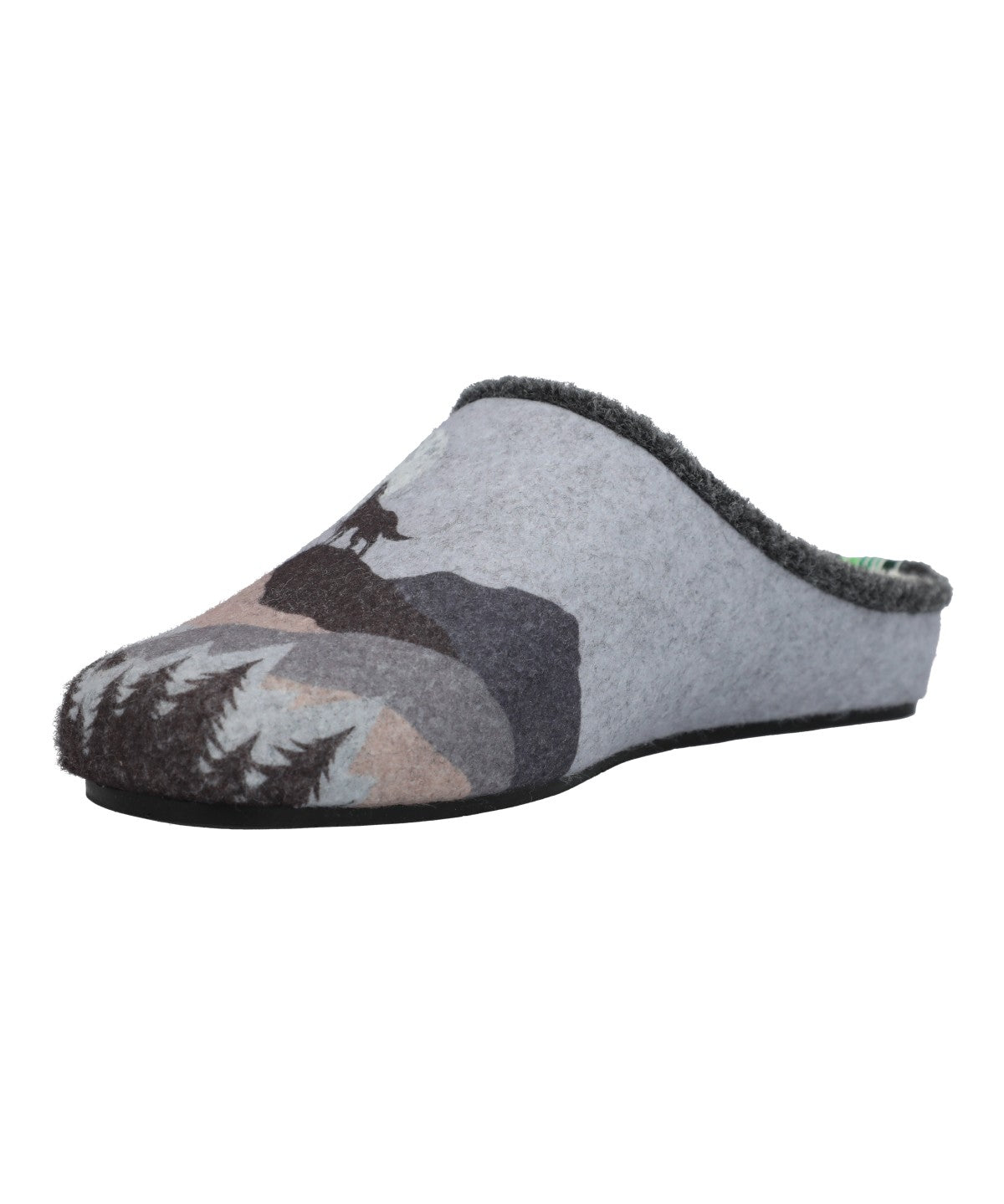 Pantufla Fibras Recicladas Unisex Rkf Slipper Wolf Gris Rockford