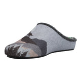 Pantufla Fibras Recicladas Unisex Rkf Slipper Wolf Gris Rockford
