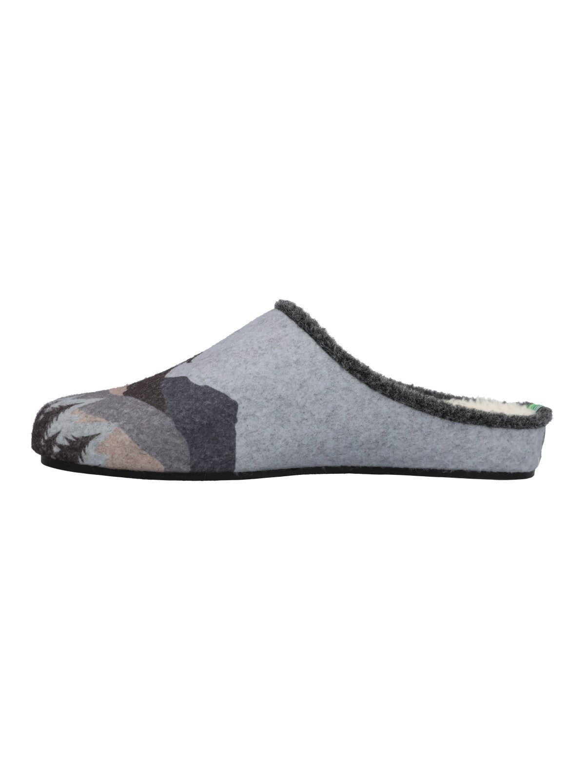 Pantufla Fibras Recicladas Unisex Rkf Slipper Wolf Gris Rockford