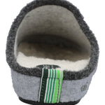 Pantufla Fibras Recicladas Unisex Rkf Slipper Wolf Gris Rockford