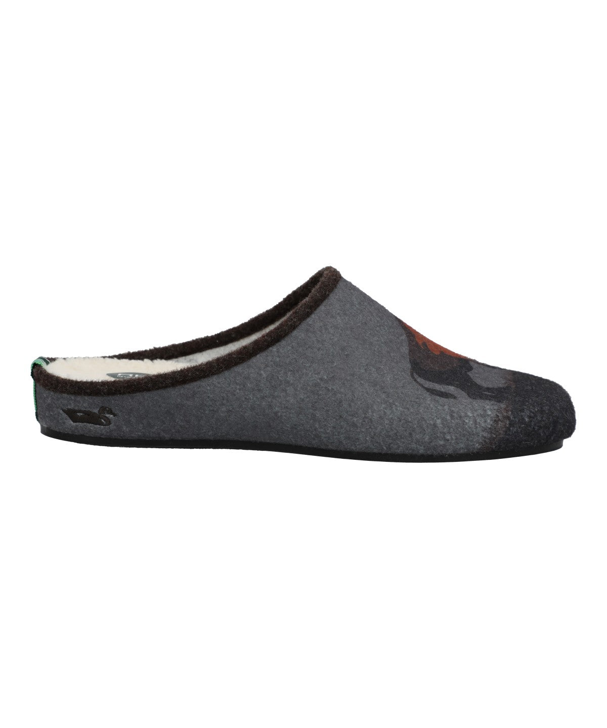 Pantufla Fibras Recicladas Unisex Rkf Slipper Bisonte Café Rockford