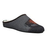Pantufla Fibras Recicladas Unisex Rkf Slipper Bisonte Café Rockford