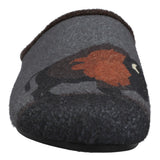 Pantufla Fibras Recicladas Unisex Rkf Slipper Bisonte Café Rockford
