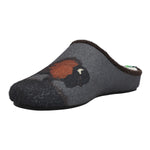 Pantufla Fibras Recicladas Unisex Rkf Slipper Bisonte Café Rockford