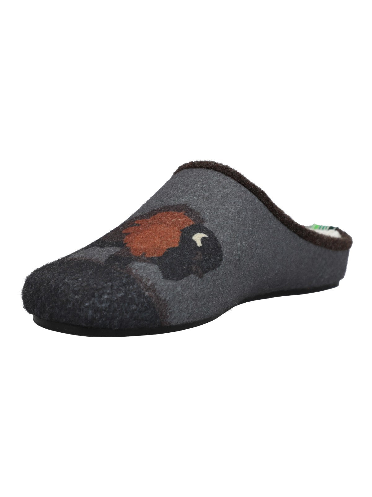 Pantufla Fibras Recicladas Unisex Rkf Slipper Bisonte Café Rockford