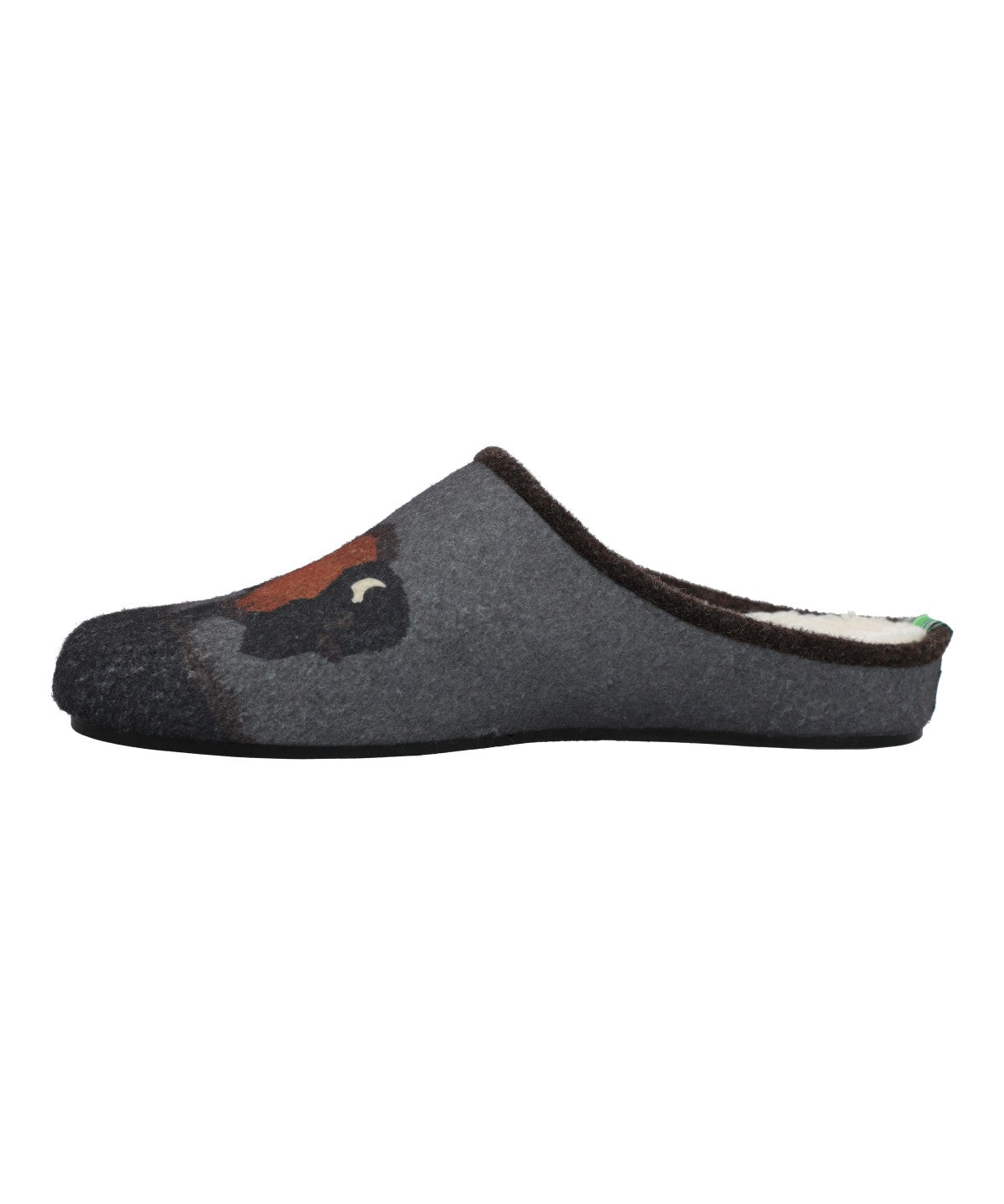 Pantufla Fibras Recicladas Unisex Rkf Slipper Bisonte Café Rockford