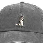 Jockey Algodón Orgánico Unisex Cap Husky Siberiano Gris Rockford