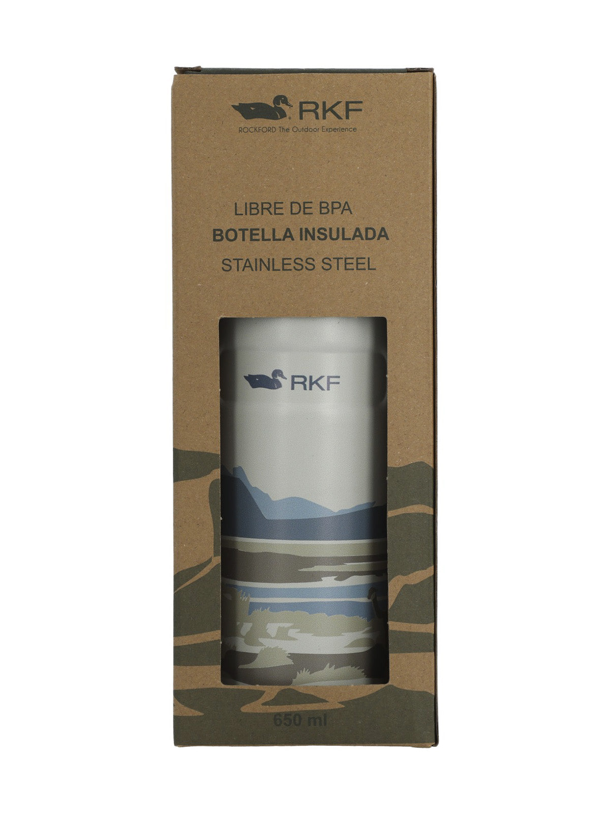 Botella Acero Unisex Rkf Patagonia Bottle Crema Rockford