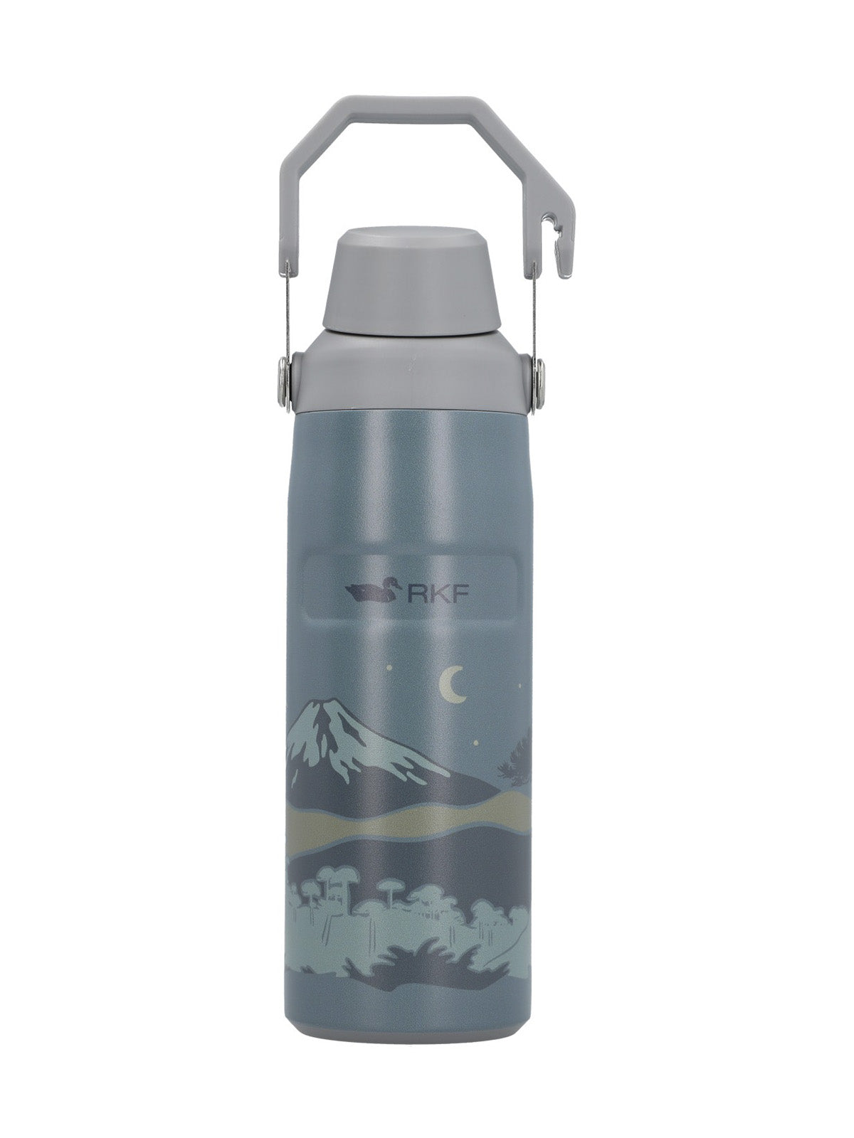 Botella Acero Unisex Rkf Araucaria Bottle Gris Rockford