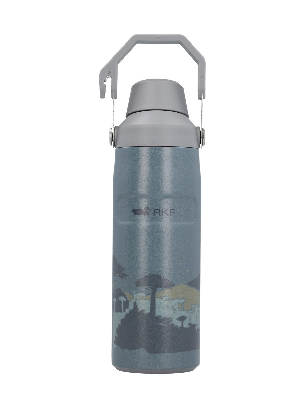 Botella Acero Unisex Rkf Araucaria Bottle Gris Rockford