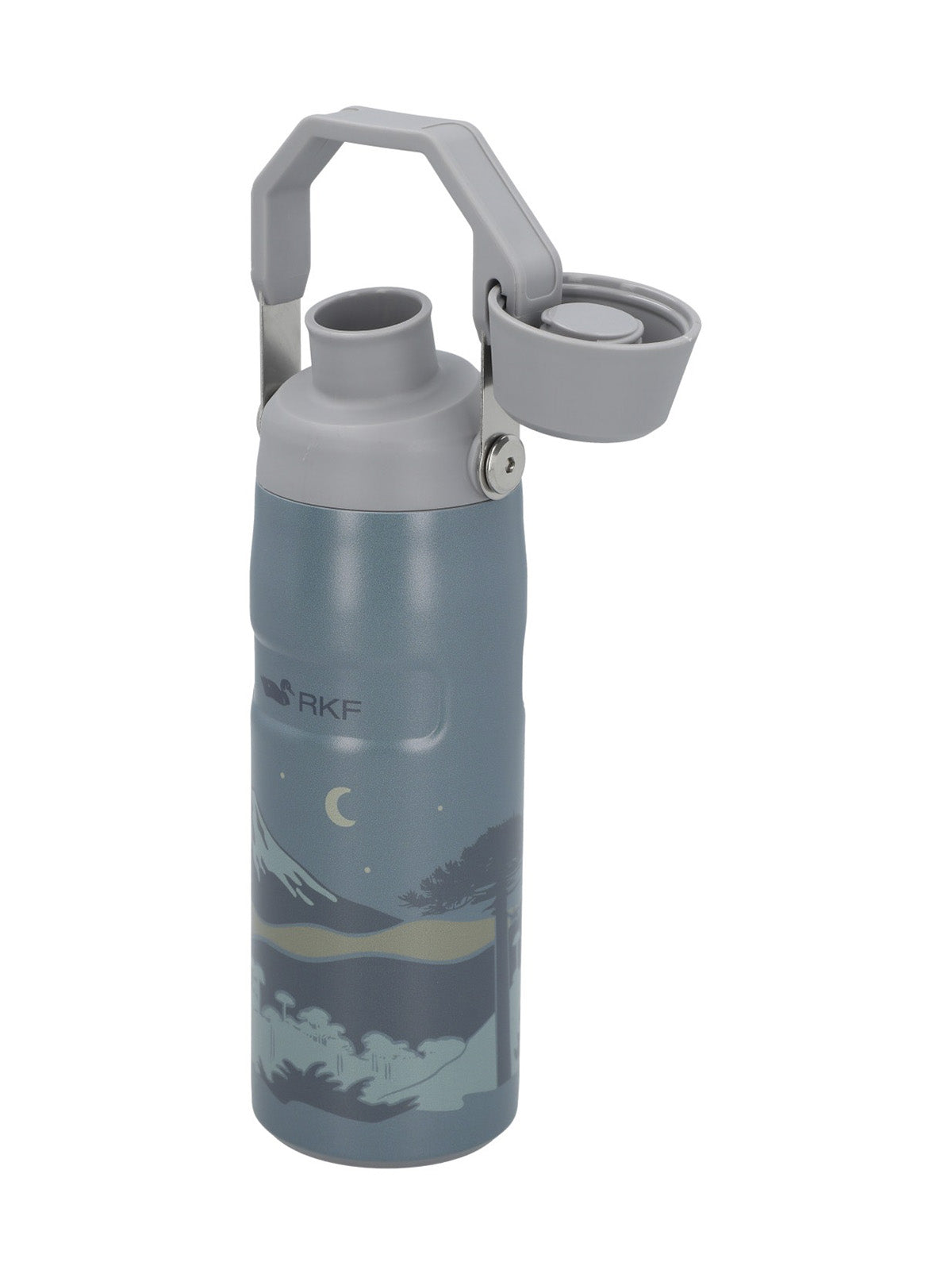 Botella Acero Unisex Rkf Araucaria Bottle Gris Rockford