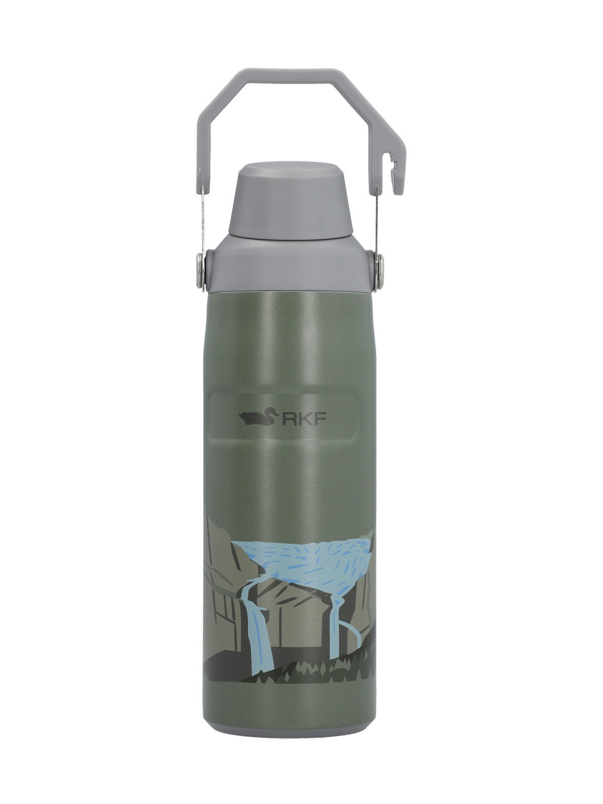 Botella Acero Unisex Rkf Yosemite Bottle Verde Rockford