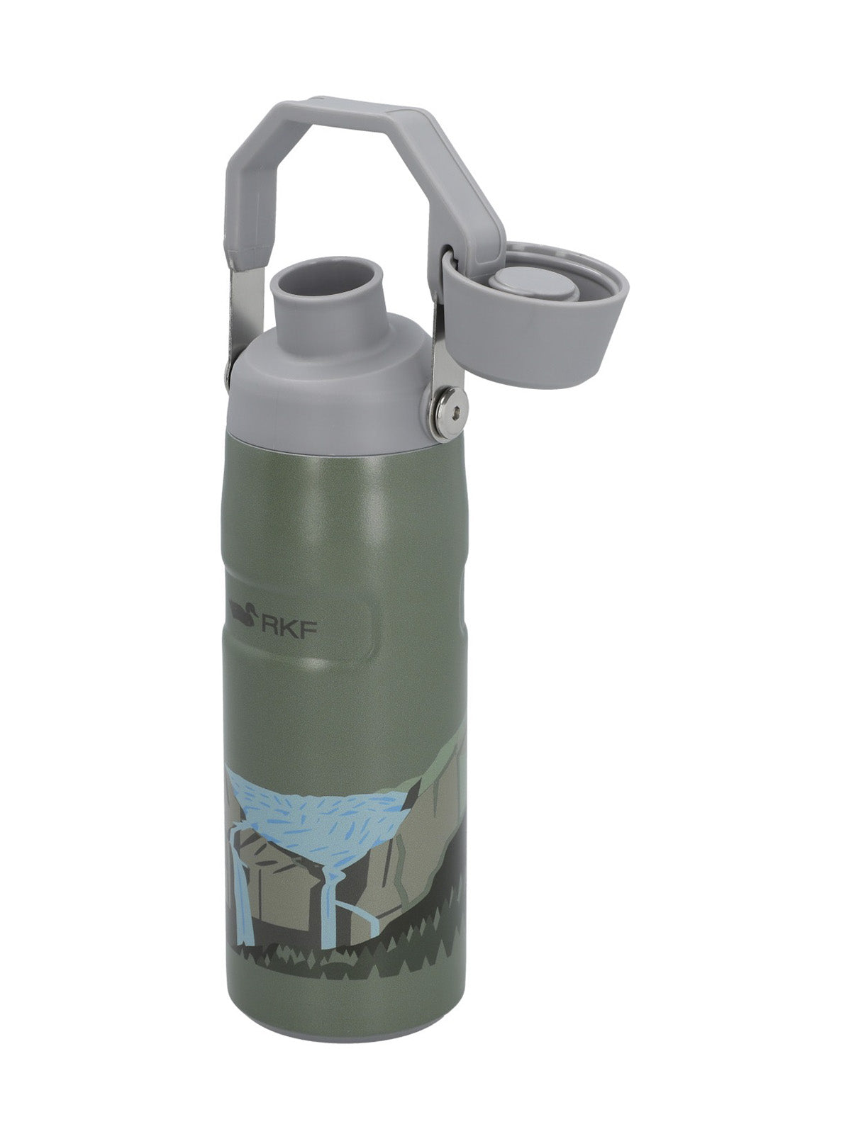 Botella Acero Unisex Rkf Yosemite Bottle Verde Rockford