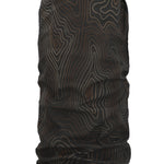 Bandana Fibras Recicladas Unisex Rkf Topography Buff Café Rockford