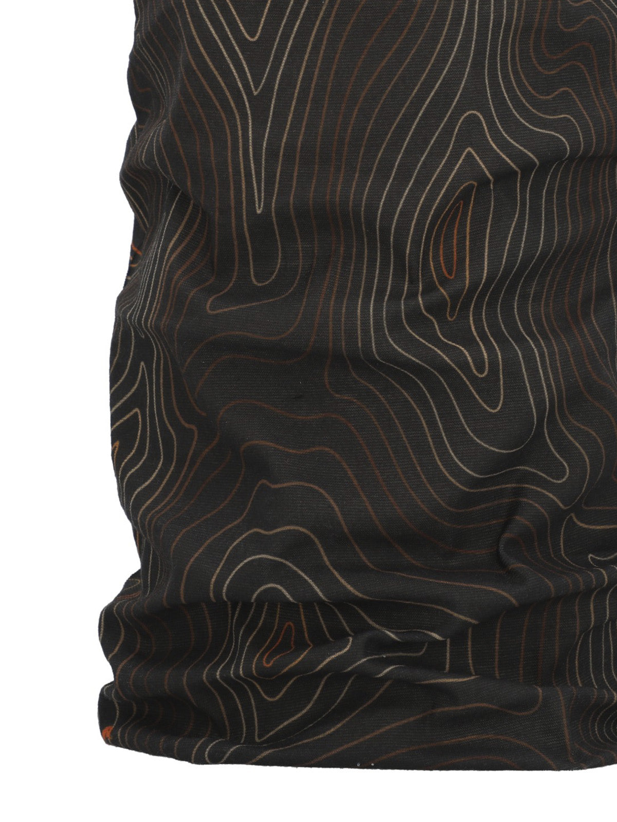 Bandana Fibras Recicladas Unisex Rkf Topography Buff Café Rockford
