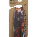Bandana Fibras Recicladas Unisex Rkf Flower Buff Gris Rockford