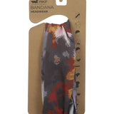 Bandana Fibras Recicladas Unisex Rkf Flower Buff Gris Rockford