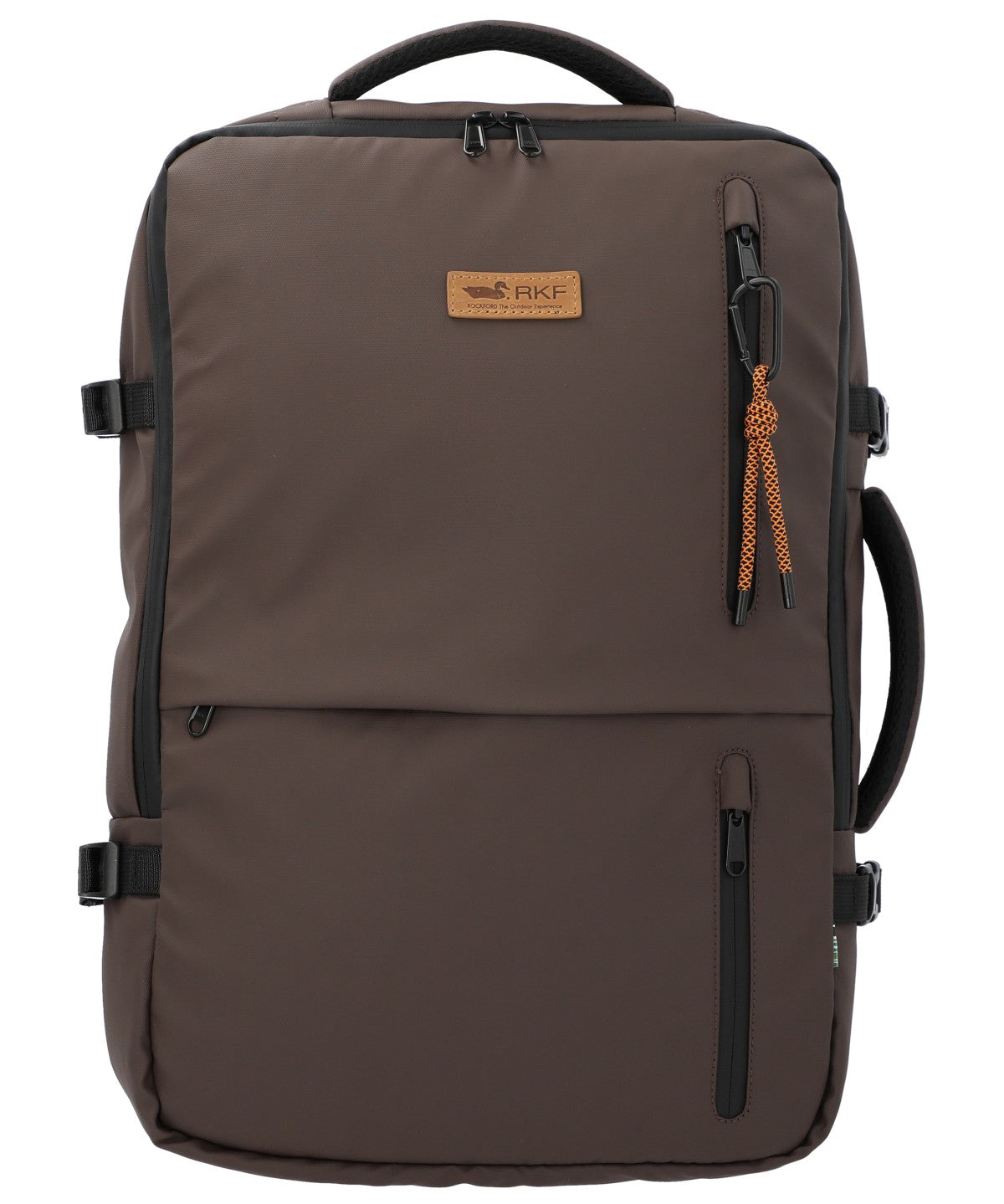 Mochila Poliester Reciclado Unisex Wr Gant Ii Backbag Café Rockford