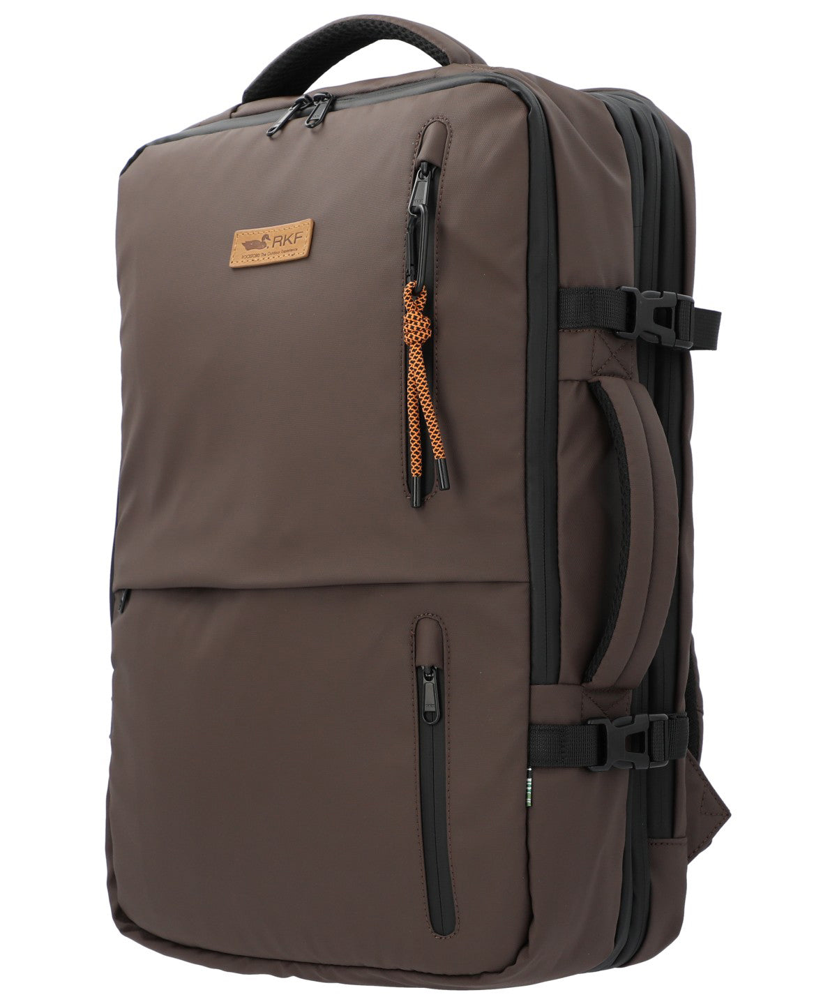 Mochila Poliester Reciclado Unisex Wr Gant Ii Backbag Café Rockford