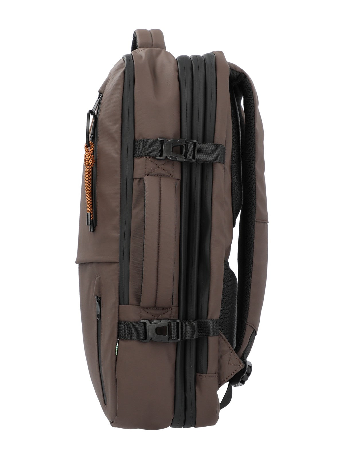 Mochila Poliester Reciclado Unisex Wr Gant Ii Backbag Café Rockford