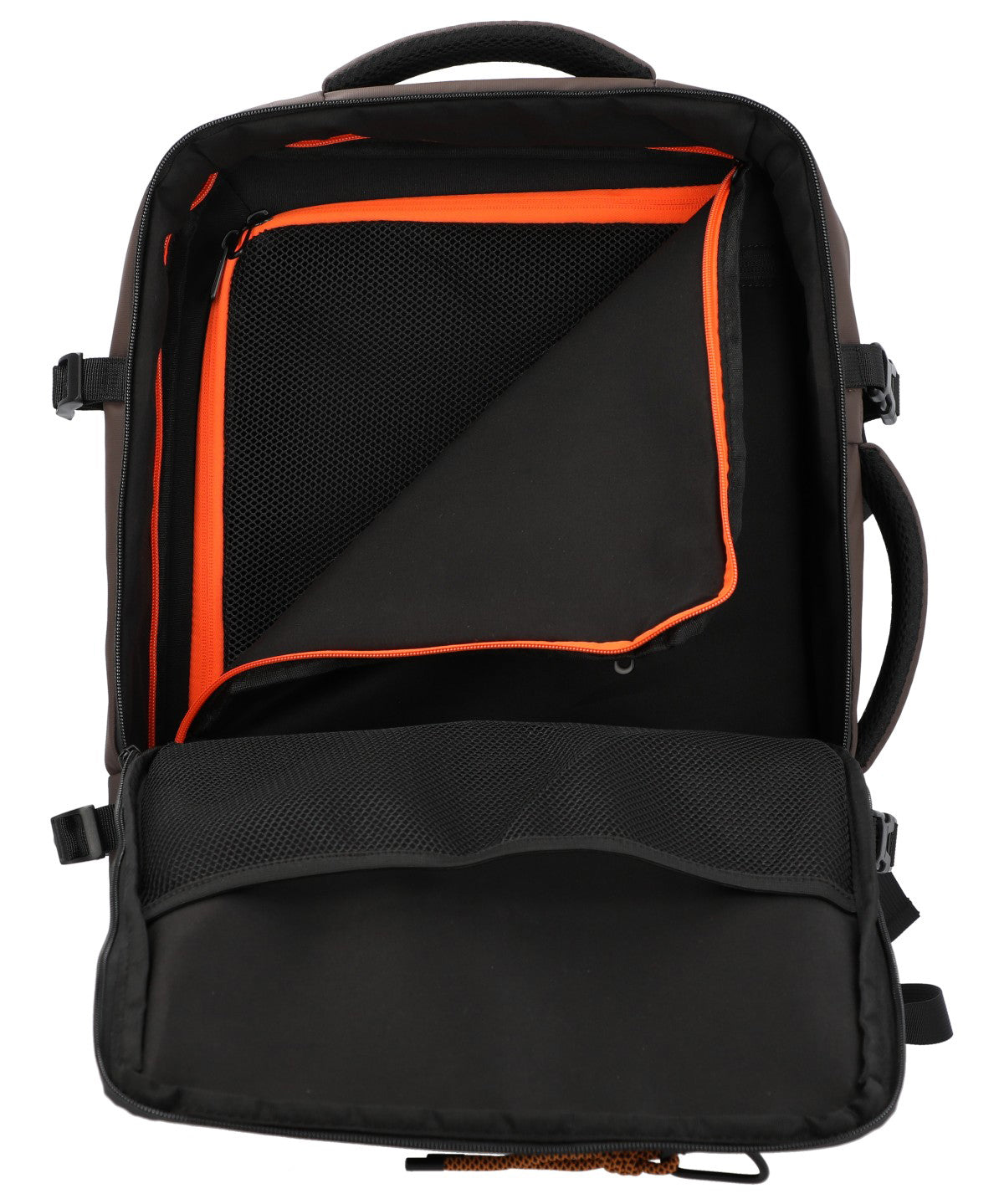 Mochila Poliester Reciclado Unisex Wr Gant Ii Backbag Café Rockford