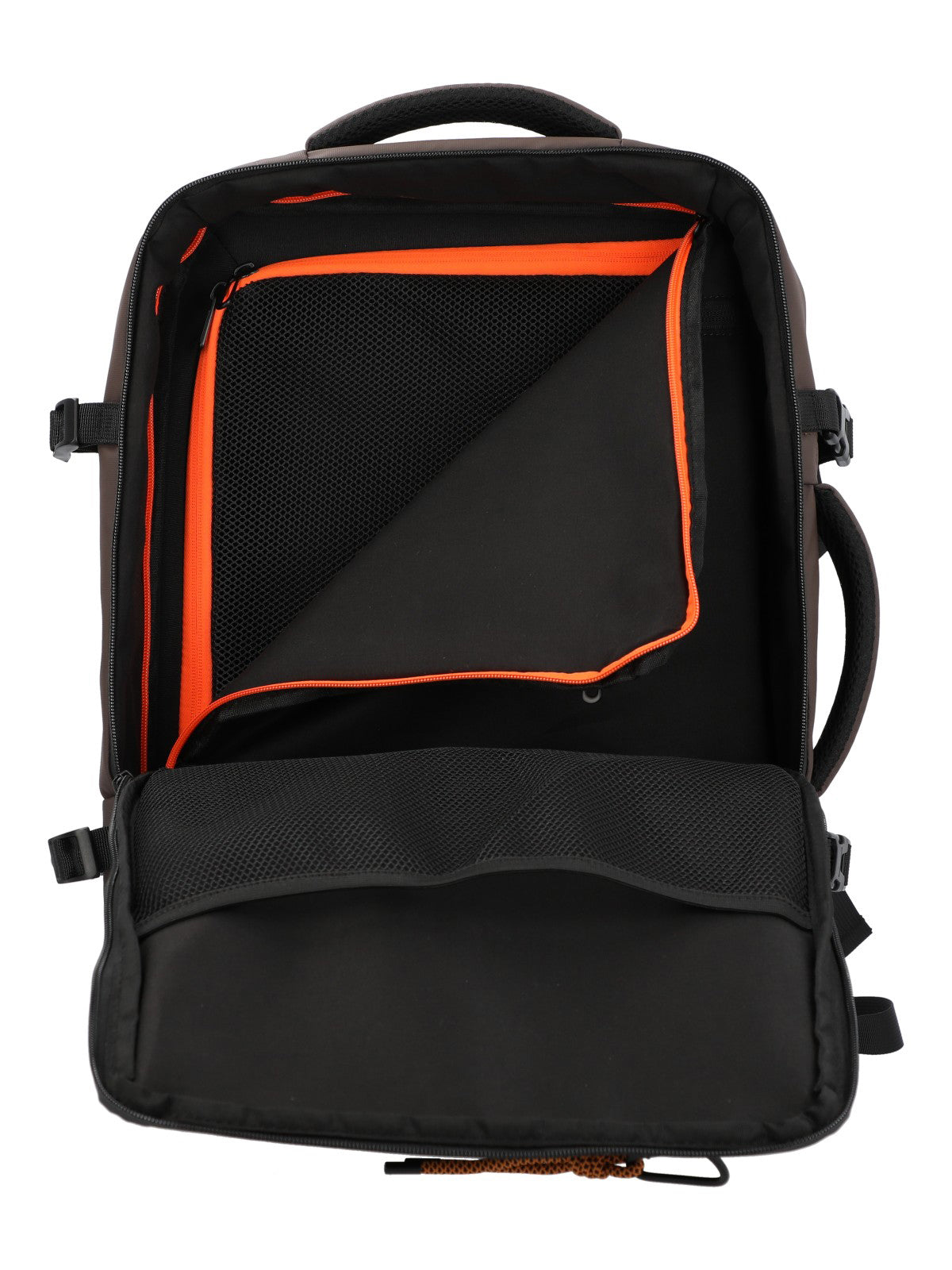 Mochila Poliester Reciclado Unisex Wr Gant Ii Backbag Café Rockford