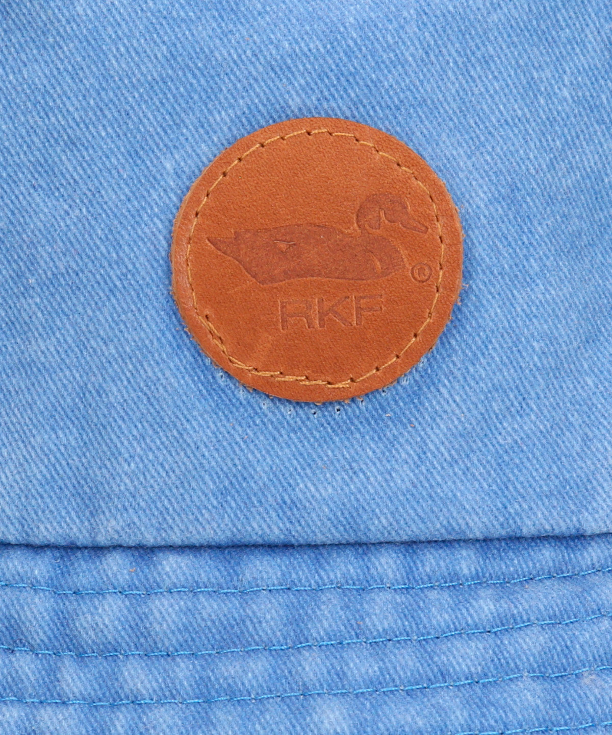 Gorro Algodón Unisex Bkt Patch Round Duck Azul Rockford