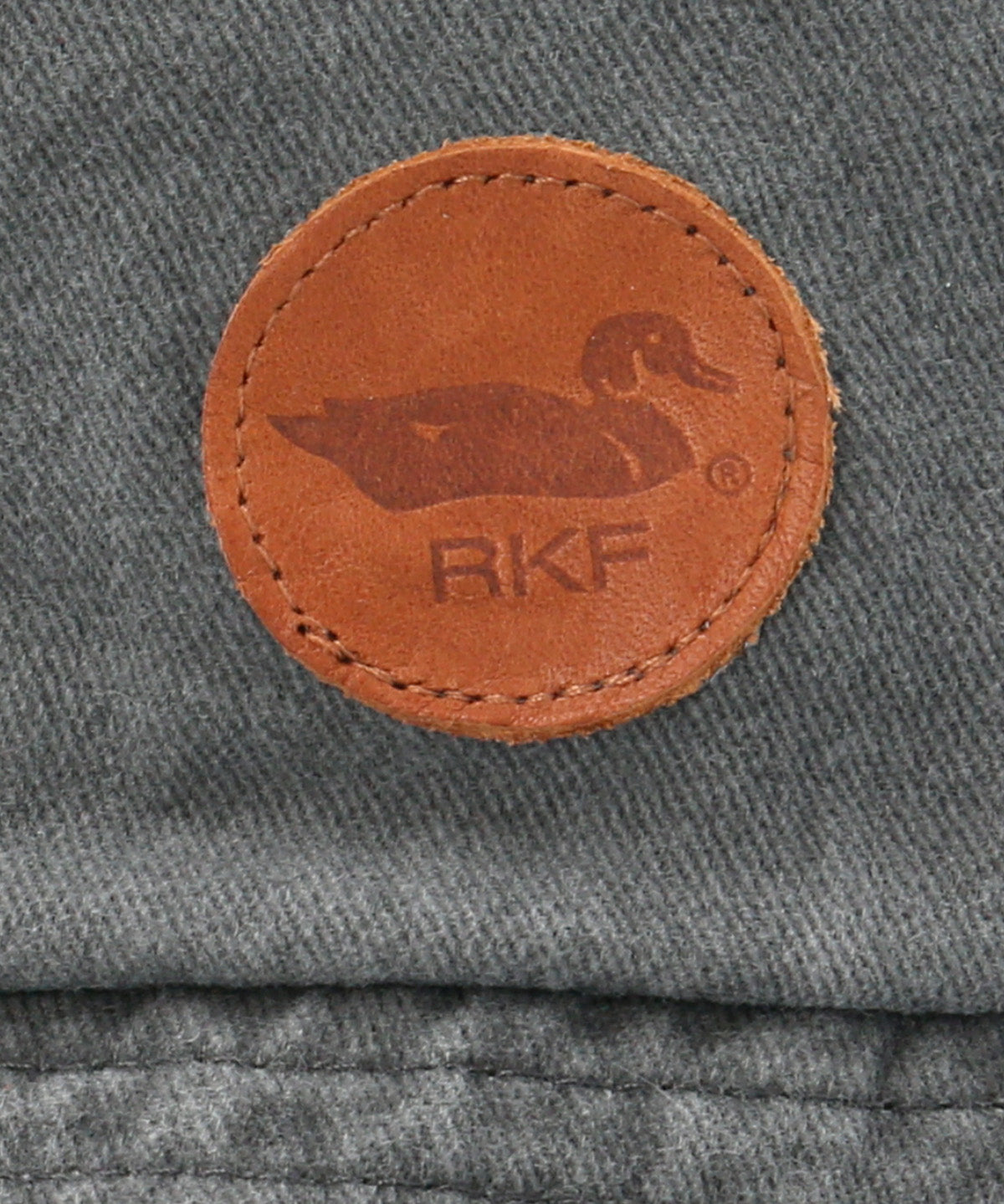 Gorro Algodón Unisex Bkt Patch Round Duck Gris Rockford