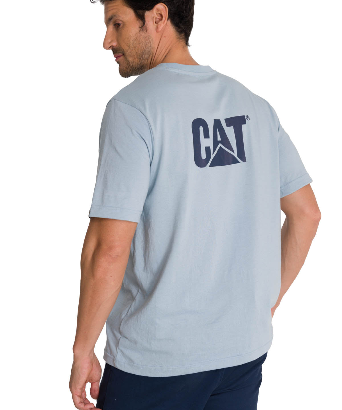 Polera Hombre Trademark Gris CAT