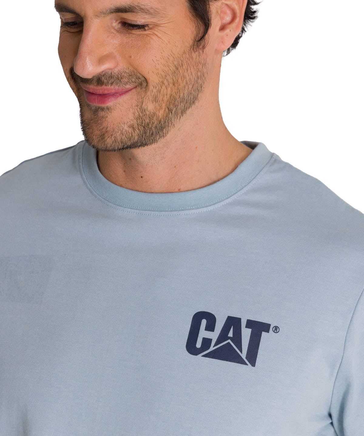 Polera Hombre Trademark Gris CAT