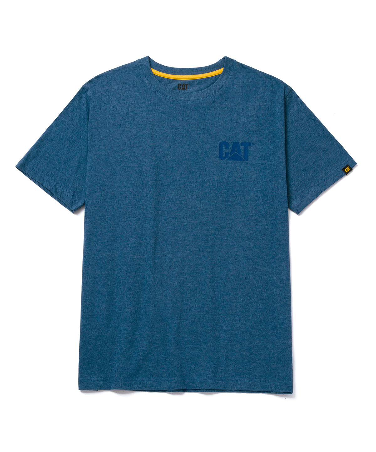 Polera Manga corta Casual Hombre TRADEMARK TEE Celeste CAT