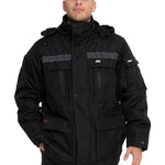 Parka Casual Hombre Heavy Insulated Parka Negro Cat