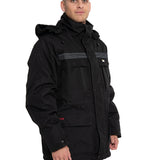 Parka Casual Hombre Heavy Insulated Parka Negro Cat