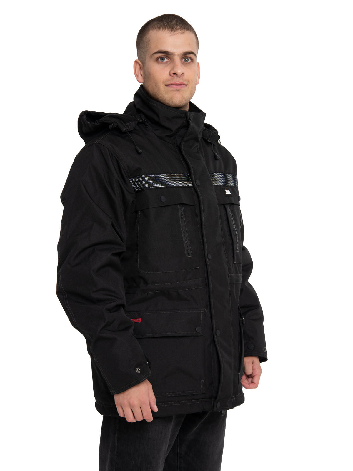 Parka Casual Hombre Heavy Insulated Parka Negro Cat