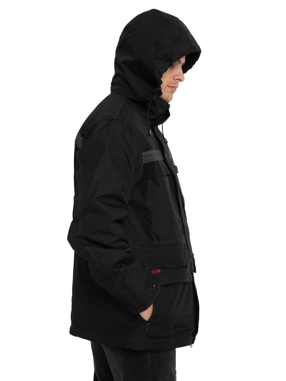 Parka Casual Hombre Heavy Insulated Parka Negro Cat