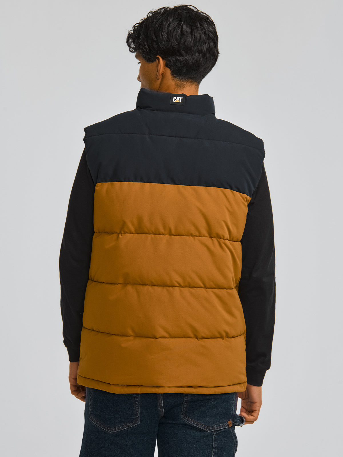 Chaqueta Sin manga Casual Hombre ARCTIC ZONE VEST Café CAT