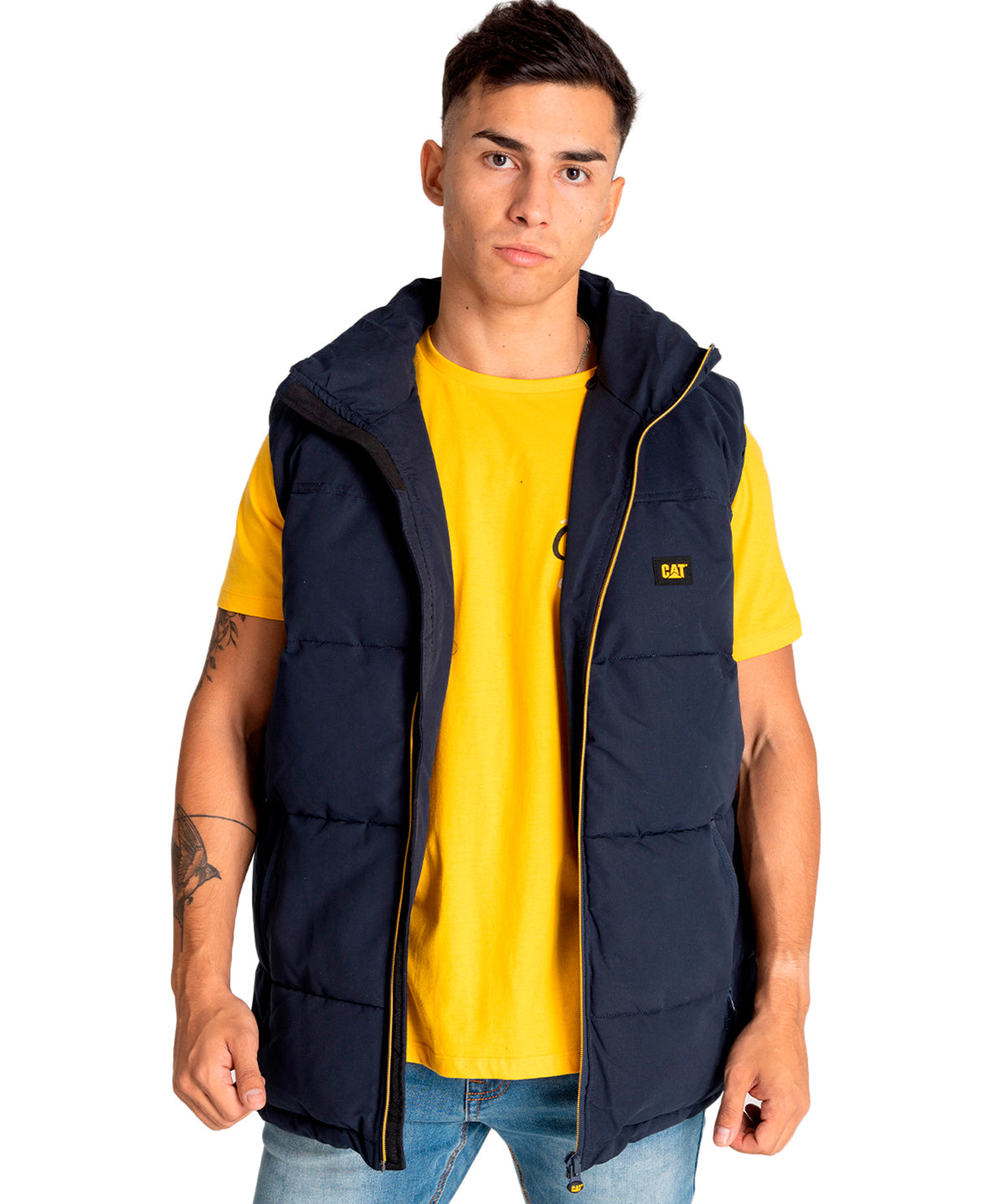 Chaqueta Sin manga Casual Hombre ARCTIC ZONE VEST Azul CAT