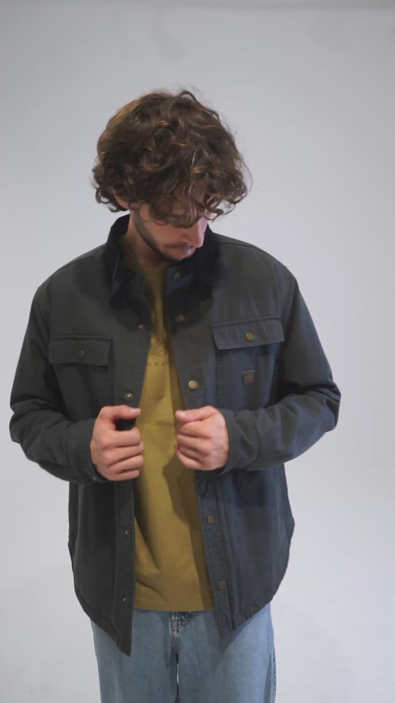 Chaqueta Hombre Charis Padded Gris Oscuro Merrell